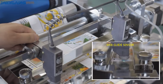 Wqm-320g Automatic Adhesive Label Flat Bed Die Cutting Machine Label Laminating Machine